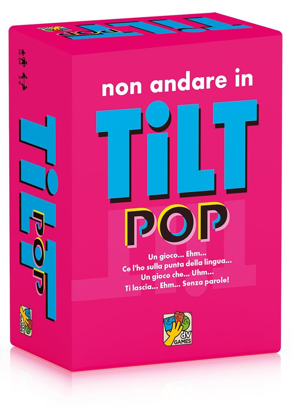 dV Giochi Tilt Pop – Bordspel en partyspel voor volwassenen en jongeren vanaf 10 jaar