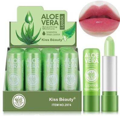 Uplifted Finds Aloe Vera Color Changing Moisturizing Lipstick Lasting Nutritional Repair Anti Drying Lip Care Aloe Vera Color Changing Moisturizing Lipstick Lasting Nutritional Repair Anti Drying Lip Care