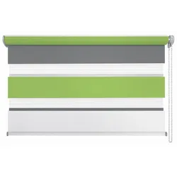 Rollo DUO grün 140x160cm (BH 140x160 cm) - grün - BH 140x160 cm