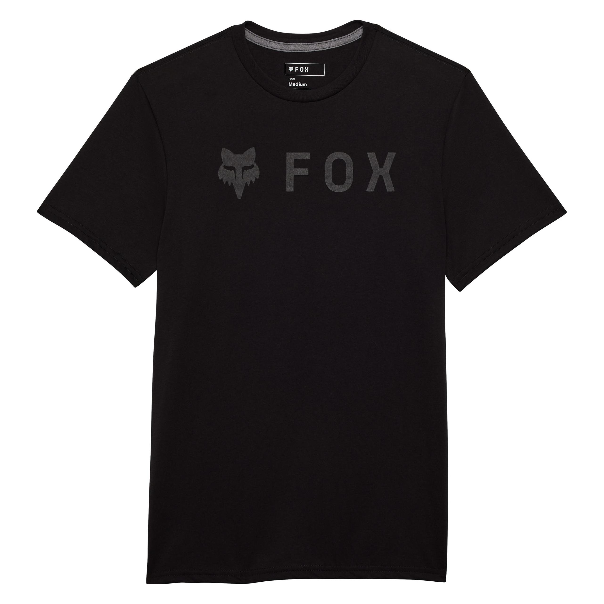 Fox Tee 24 Absolute Ss Tech Blk/Blk (M) (655361)