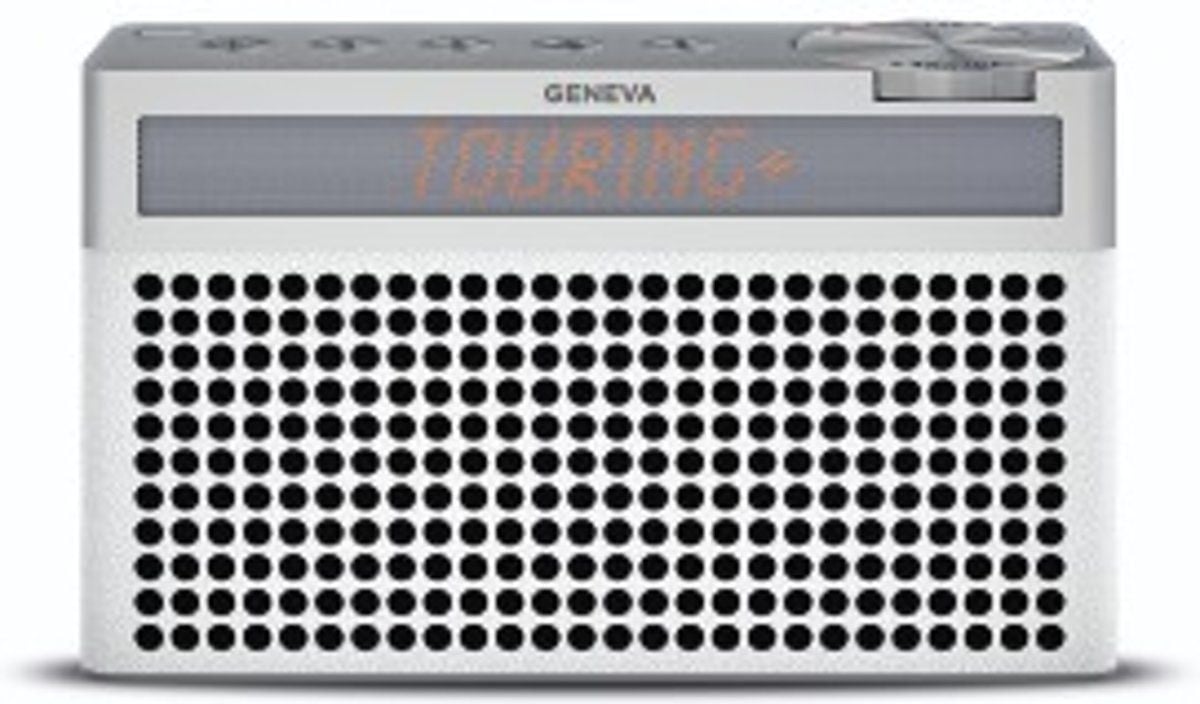 Geneva Lab Touring/S+ HiFi DAB+/FM radio met Bluetooth - Wit