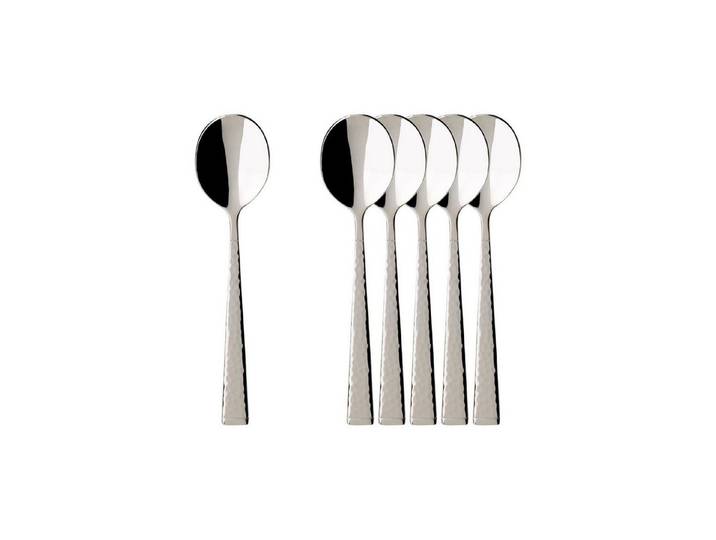 Villeroy & Boch Kaffeelöffel Blacksmith Espressolöffel 10,6 cm 6er Set (6 Stück)