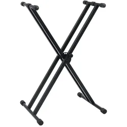 vidaXL Titan (Keyboard), Instrumentenständer + Halter, Schwarz