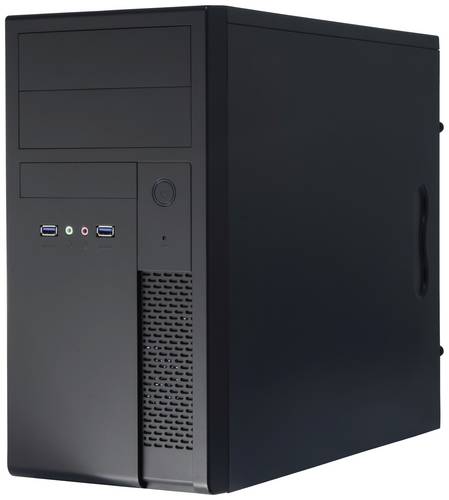 Chieftec XT-01B-350GPB Mini-Tower PC-Gehäuse Schwarz