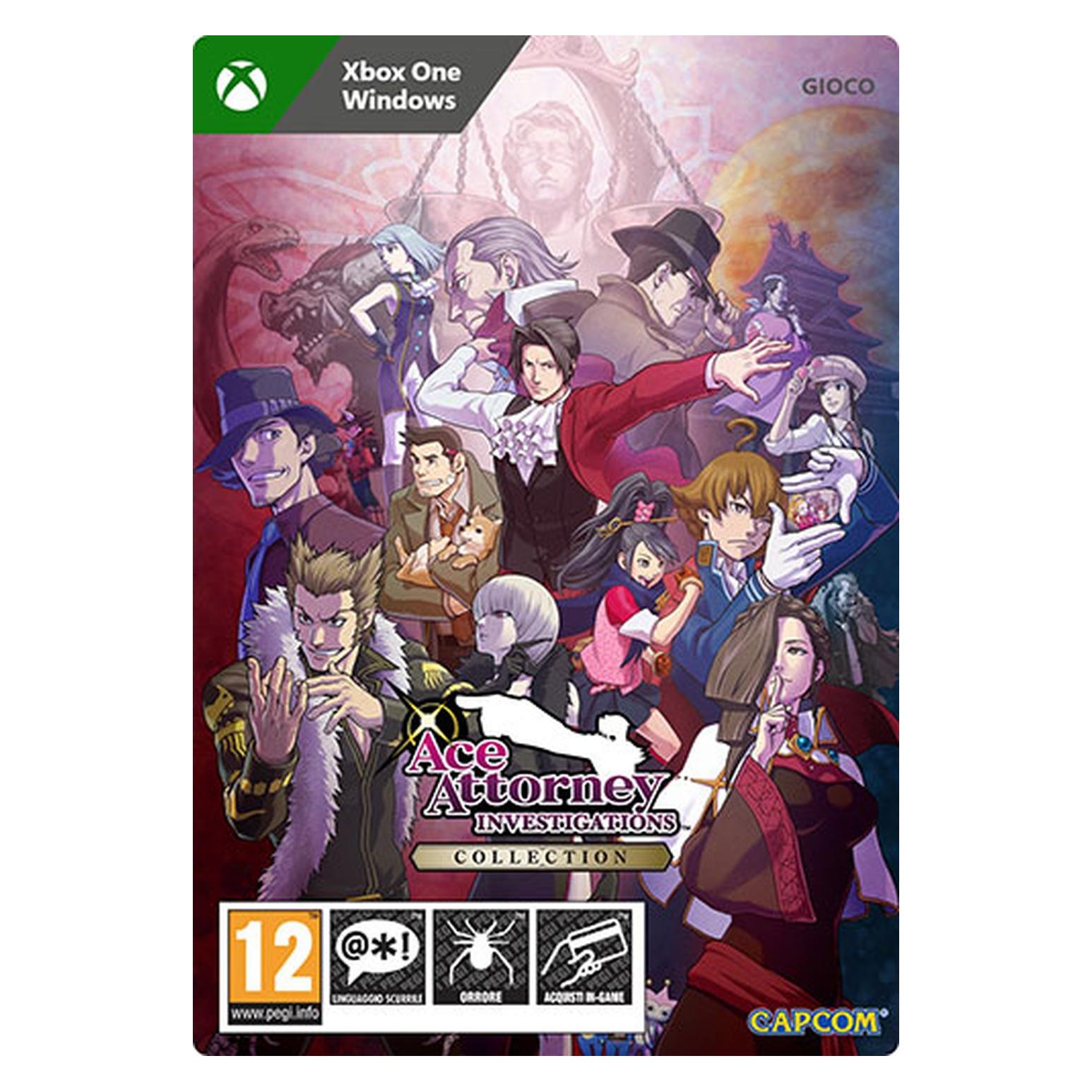 Microsoft Xbox Ace Attorney Investigations Collection Download Code (Xbox One S, Xbox One X, Xbox Series S, Xbox Series X) (G3Q-02297)