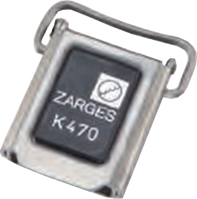 Zarges Comfort-Klappverschluss mit blauem Clip Eurobox