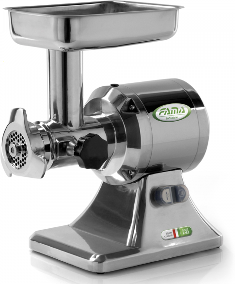 Fama Industrie FAMA TS12 - Elektrischer Fleischwolf - Schneideeinheit aus Edelstahl - 400V