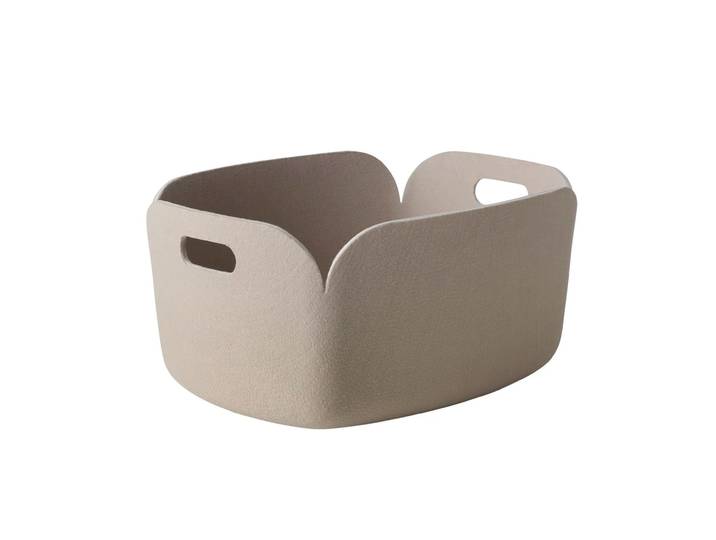 Muuto Panier de rangement Restore sable
