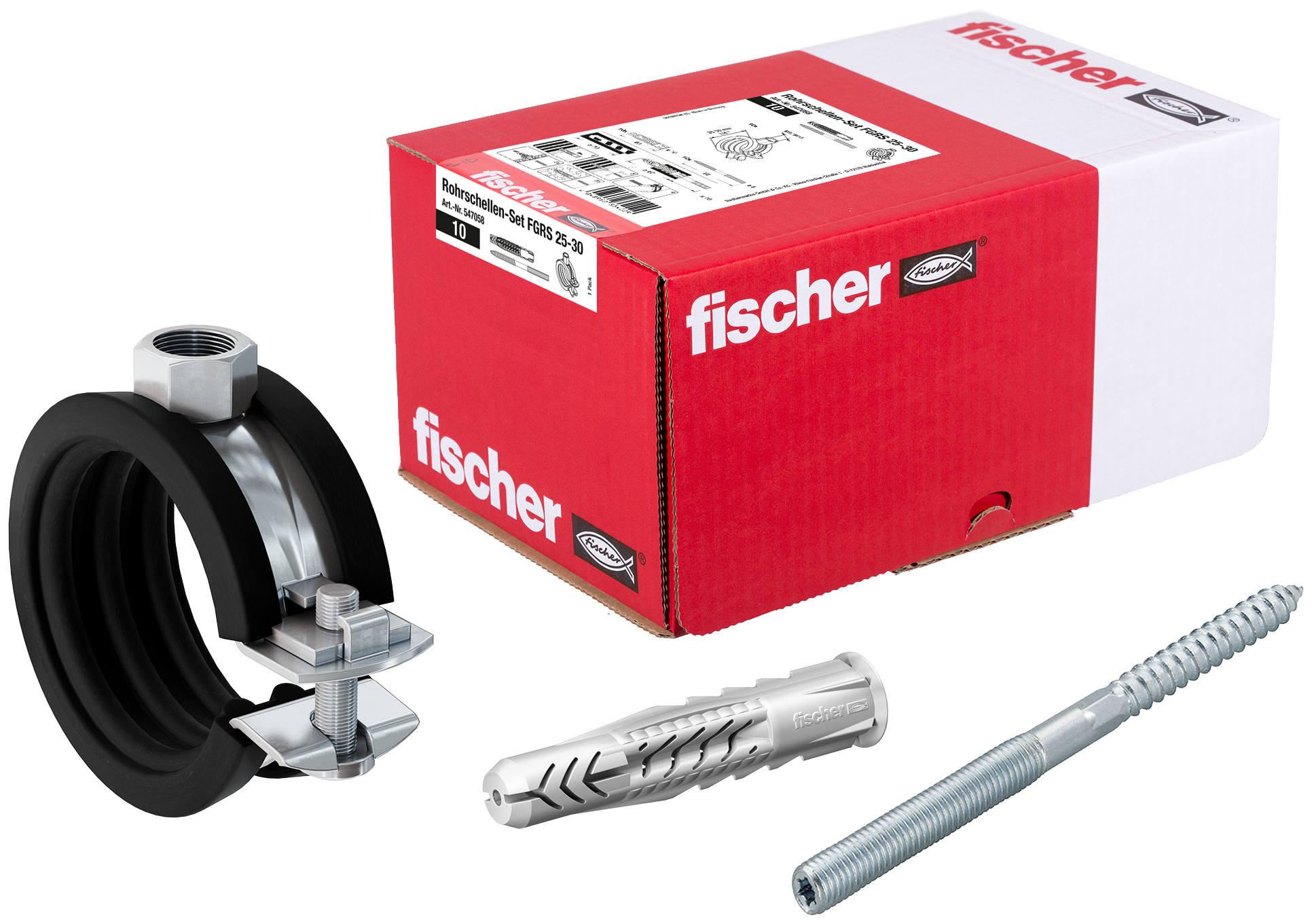fischer Deutschland Vertriebs GmbH fischer FGRS Rohrschellen-Set 25-30 gvz 547058