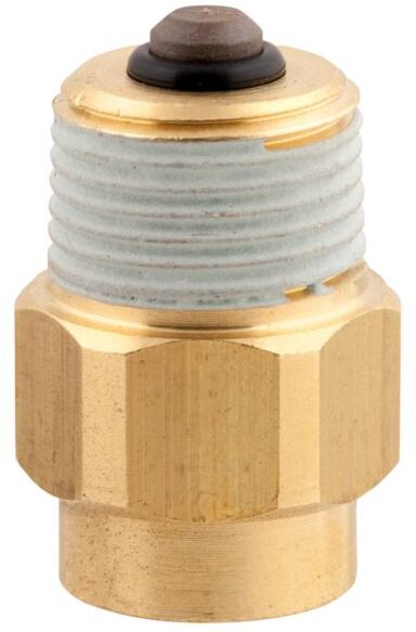 Afriso Montageventil 77908 G 1/4 x G 3/8, Messing, selbstdichtende Beschichtung