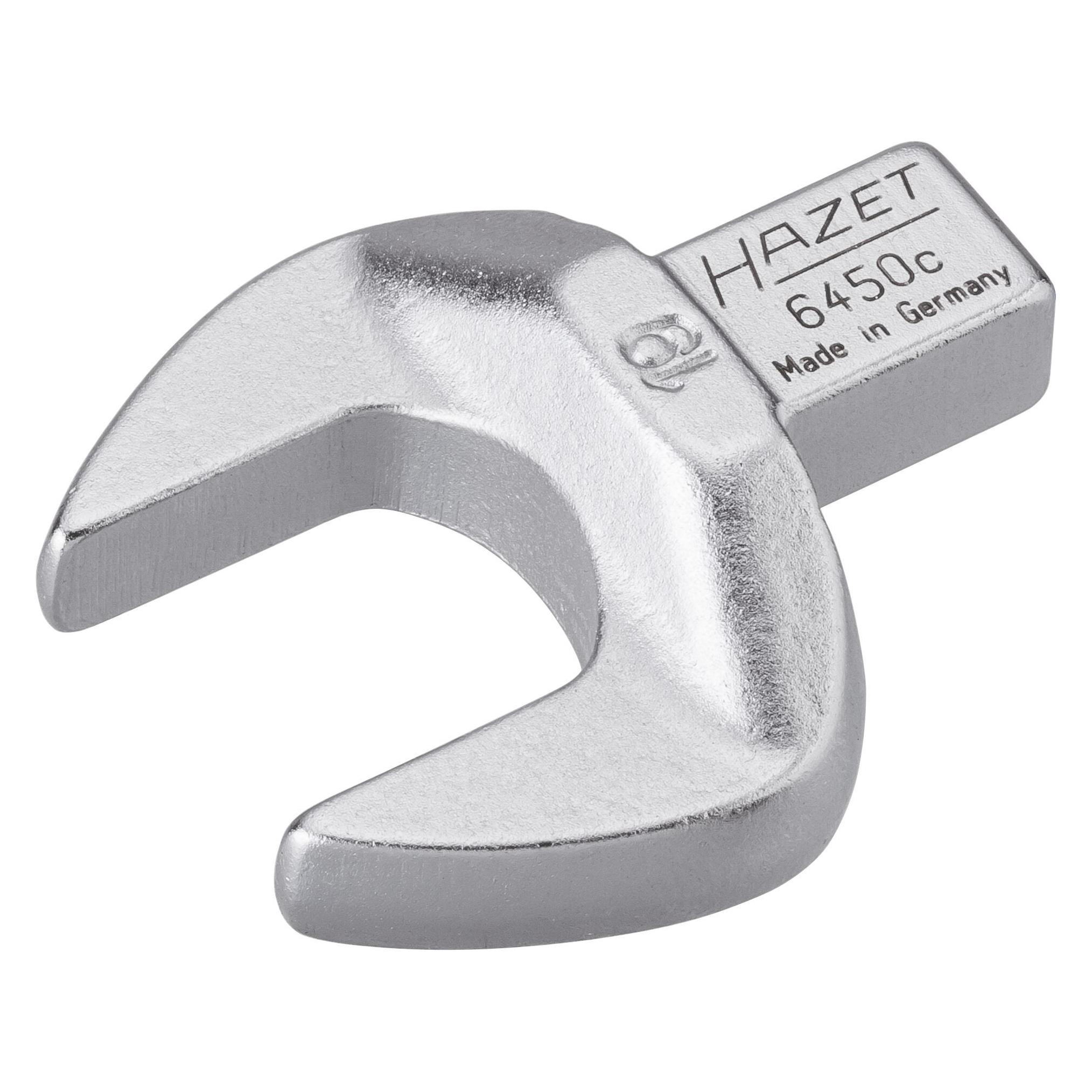 Hazet Einsteck-Maulschlüssel 6450C-19 Einsteck-Vierkant 9 x 12 mm Aussen Sechskant Profil 19 m... (19 mm) (6450C-19)
