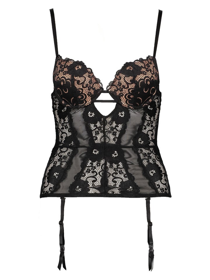 JETTE Corsage in Schwarz - 80C