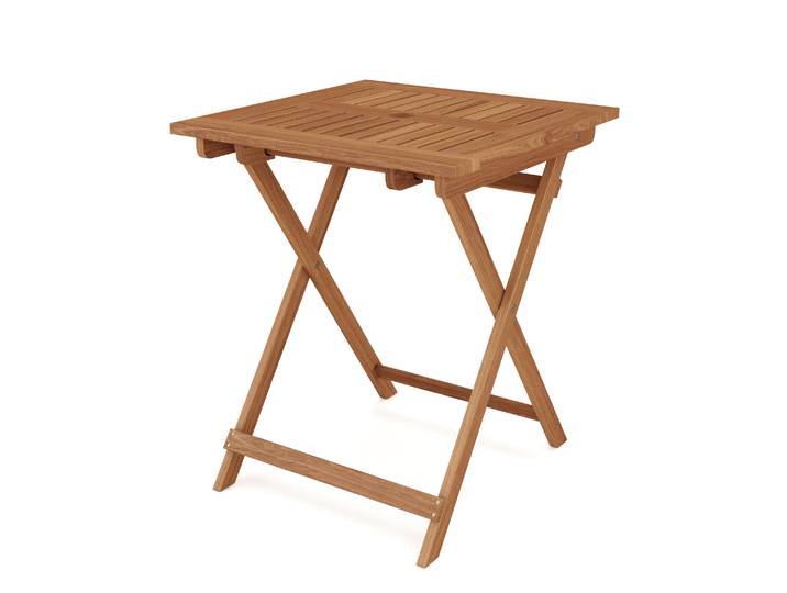 Gartentisch Holz BEVERLY 60 cm
