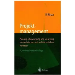 Projektmanagement, Fachbücher von Peter Rinza