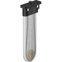 Hansgrohe sBox Wannenrandset softsquare, Mattschwarz, DN15, 80 mm Mindestbreite, 0–30 mm Spannbereich, 1,45 m Ausziehlänge
