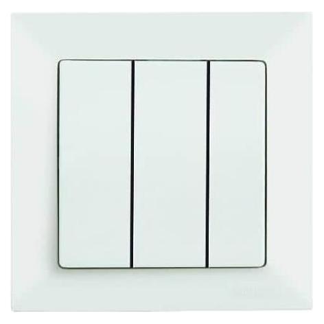 Mutlusan Candela 3-fach Schalter Weiss (53943947)