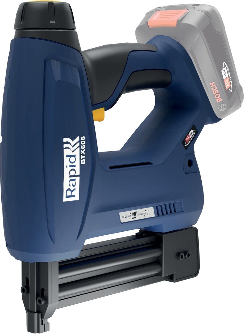 Isaberg Rapid AB Rapid BTX606 Akku-Tacker für Schmalrückenklammern 18V P4A, Koffer inkl. Akku & Ladegerät