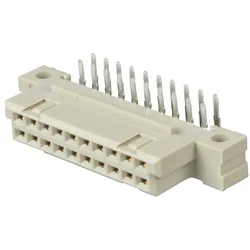 FL-Q3 20W - Federleiste 20-pol, gewinkelt, A-B