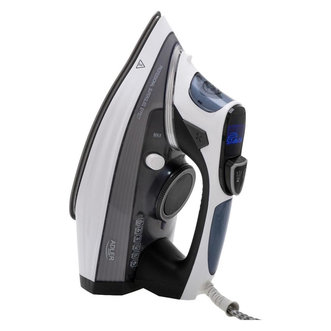 Adler Żelazko parowe AD 5053 (3000 W, 240 g/min) (AD 5053)