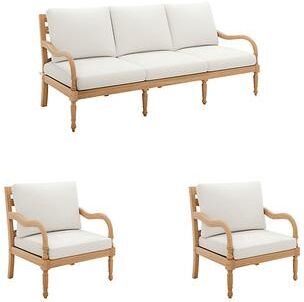 Ceylon 3-Piece Sofa & Lounge Chair Set - Ballard Designs