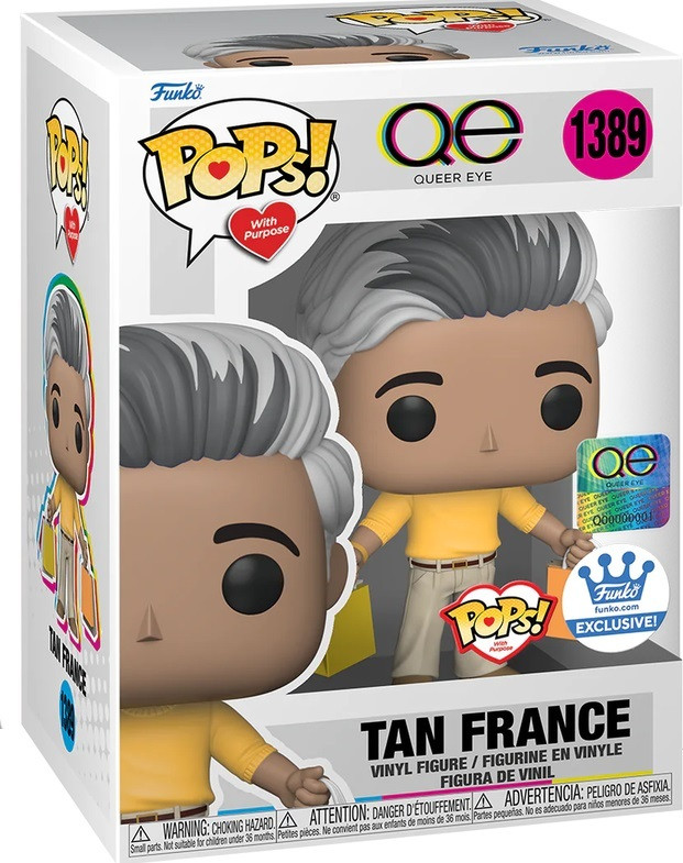 Funko POP! Queer Eye Tan France nummer 1389 exclusief