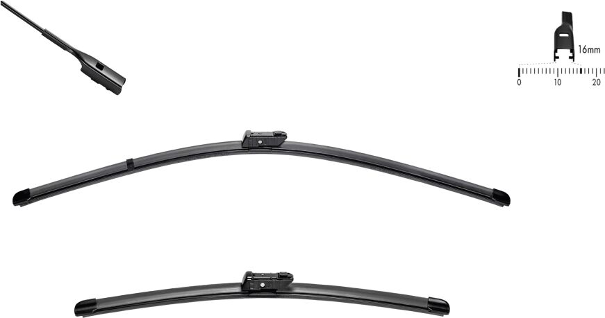Swf Wischblatt Original Visioflex Set 119437 Vorne Für Audi