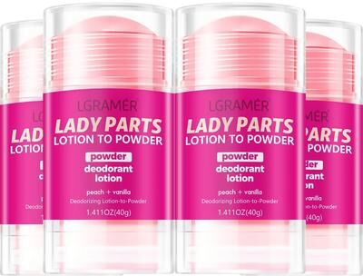 Inspire Essentials Peach Vanilla Deodorant Lotion Long Lasting Fruity Body Fragrance For Women g