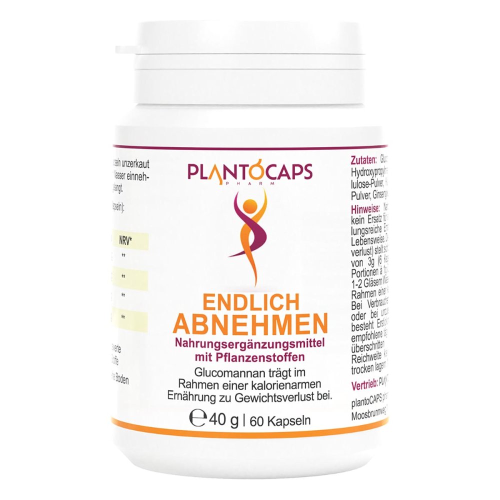 plantoCAPS pharm GmbH Plantocaps Endlich Abnehmen Kapseln 14212562