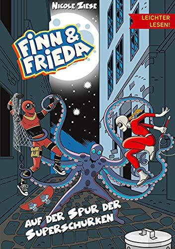Nicole Ziese - Finn und Frieda auf der Spur der Superschurken - Leichter lesen: Ein spannender Superheldenroman zum Selberlesen ab 8 Jahre - Preis vom 13.10.2026 19:28:25 h