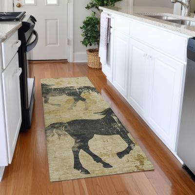 Addison Rugs Premium Washable Super Two Horses Mayfield Rug