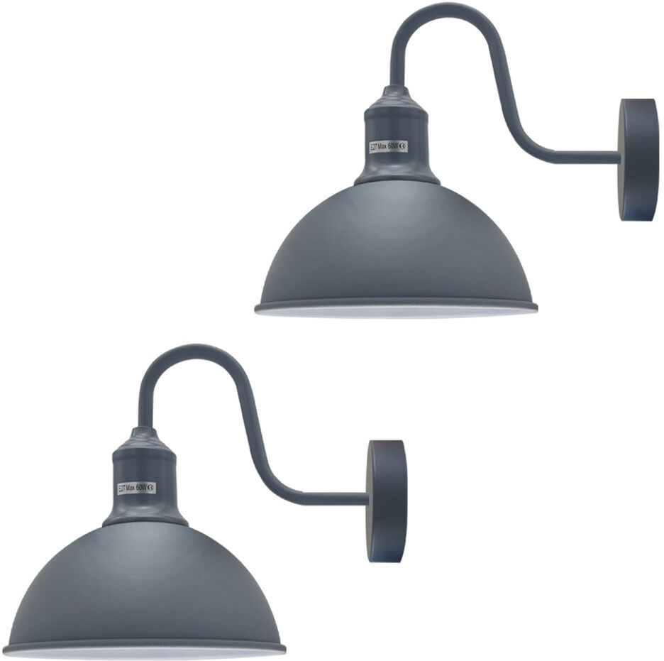 Breakwater Bay Foshee Armed Sconce Gray/White 22cm H X 21cm W X 26cm D