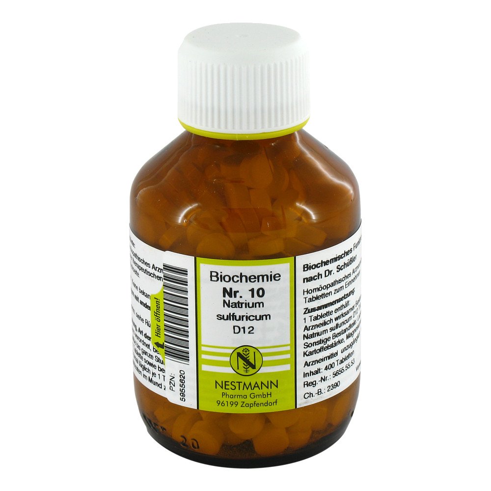 NESTMANN Pharma GmbH Biochemie 10 Natrium sulfuricum D12 Tabletten 05955620
