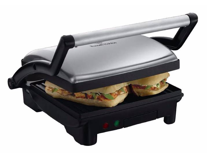 Russell Hobbs Cook at Home 3in1 17888-56 Paninigrill – Kontaktgrill – grau