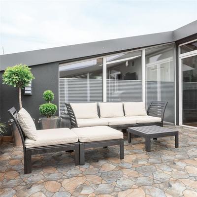"Merola Tile Canet Marron 17"" x 17"" Porcelain Floor and Wall Tile"