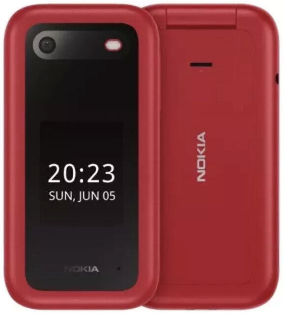 TELEMÓVEL NOKIA 2660 FLIP+CRADLE VERM