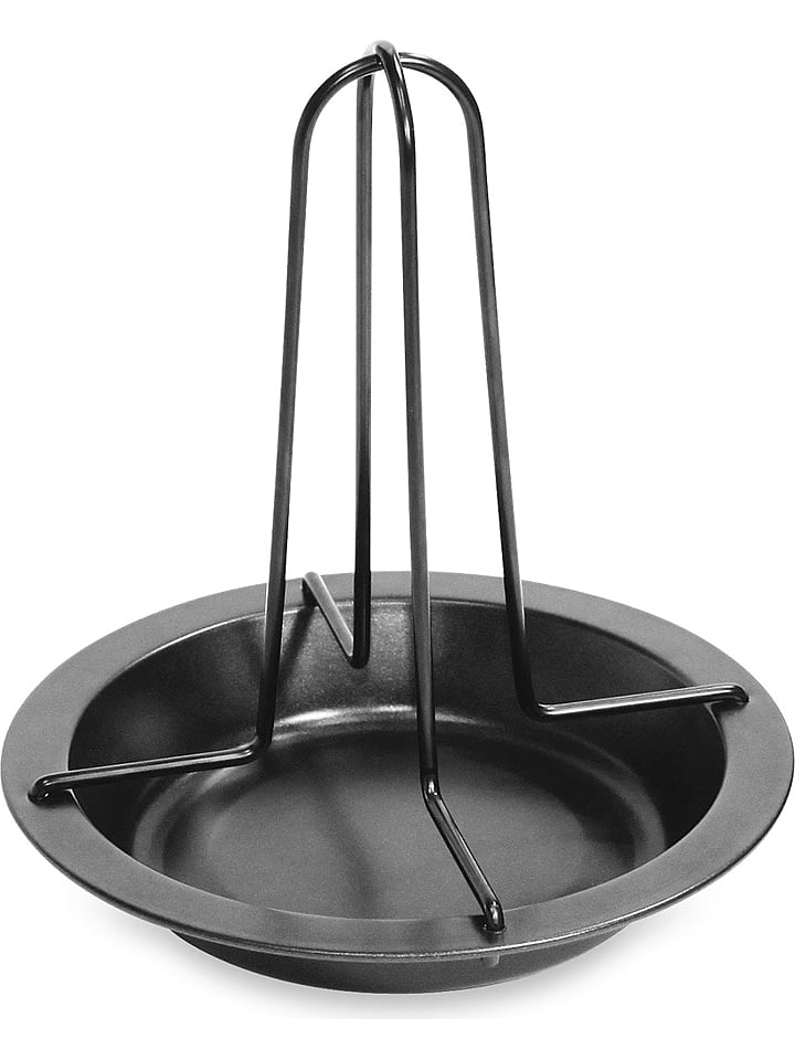 Fackelmann Hähnchenbräter in Schwarz - (H)19 x Ø 17,5 cm - onesize