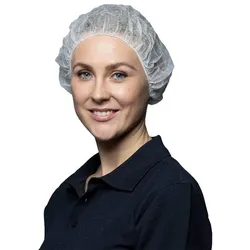 MCD Medical Care Dental GmbH 1000 Baretthauben | Vliesstoff | weiß | 52cm | Hauben