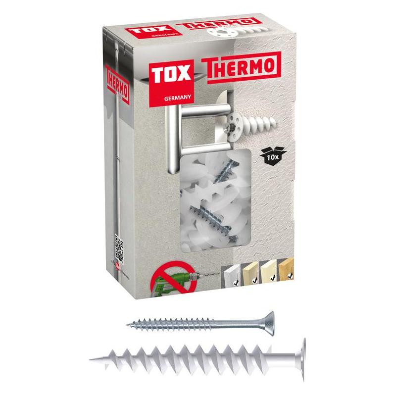 Tox Dämmstoffdübel mit Schraube Thermo 85 + S (10 Stk.) (10 Stk.) (59131322)