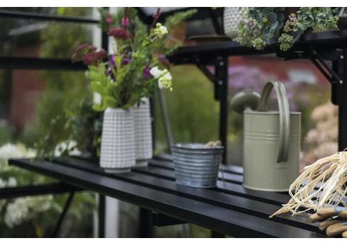 Klappbarer Lamellentisch Halls Icon Gardenhouse 8 356 x 55 cm schwarz
