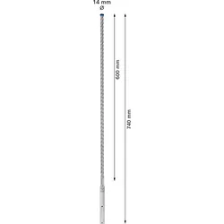 KS TOOLS Metall-Reifen-Ventilhebel 330 mm - 150.2032
