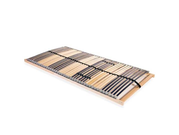 Buchenholzrahmen Birkenholzlatten 7 Zonen verstellbar 100x200 cm Mehrfarbig Lattenrost 42 Latten 7 Zonen 100x200 cm Buchenholzrahmen verstellbar Birkenholzleisten stabil belastbar bis 150 kg