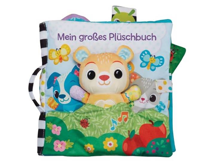 VTech Baby Mein großes Plüschbuch - Fühlbuch mit Musik