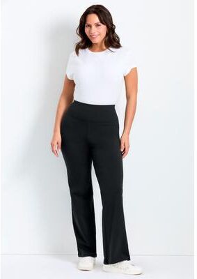 Plus Size Women's Bootleg Legging by Avenue in Black (Size 26/28)