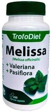 Trofodiet Melissa+Valeriana+Passionflower 60 Capsules