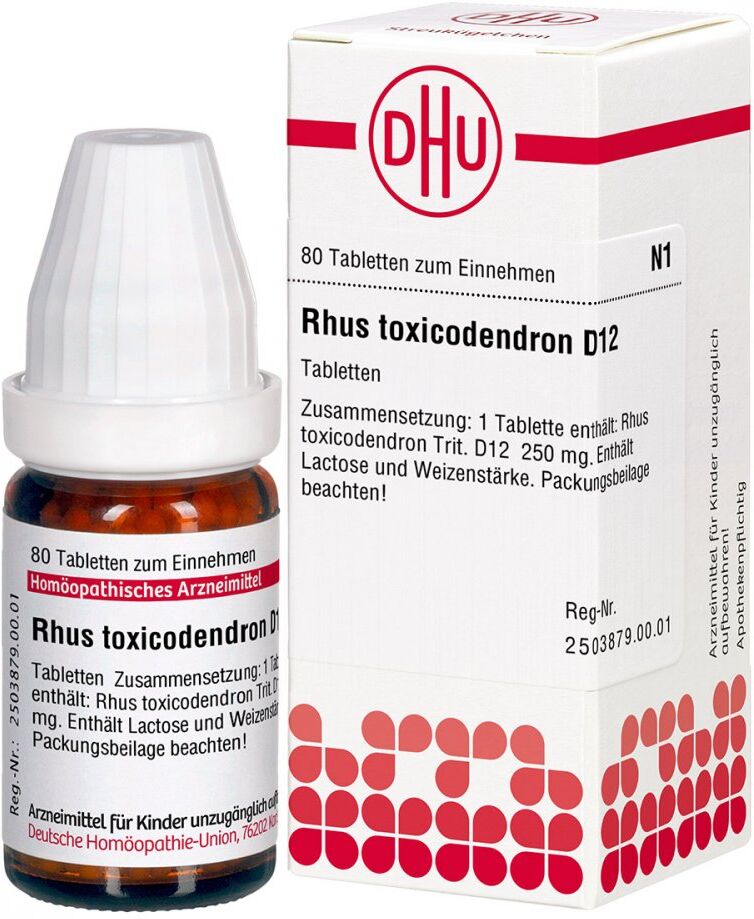 DHU Rhus Toxicodendron D12 Tabletten