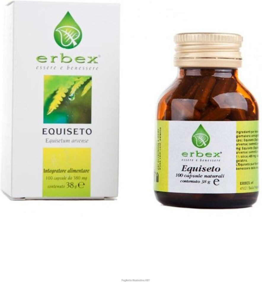 ERBEX Srl Erbex Equiseto 160 Compresse Integratore Alimentare per Drenaggio e Funzionalità Urinaria