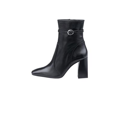 Stiefelette LLOYD "AMARA 420", Damen, Gr. 6,5, schwarz, Leder, unifarben, Schuhe Stiefelette, mit klassischem Design