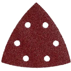 Metabo Haftschleifblätter professional 93x93 mm, für Holz und Metall, für Dreieckschleifer - 5 Stück - 624940000