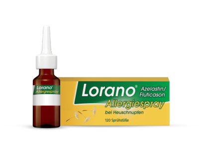 Hexal AG Lorano Azelastin/Fluticatson Allergiespray bei Heuschnupfen 23 g 19492023