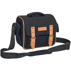 Pedea SLR-Kameratasche (Kamera Schultertasche), Kameratasche, Schwarz, Braun